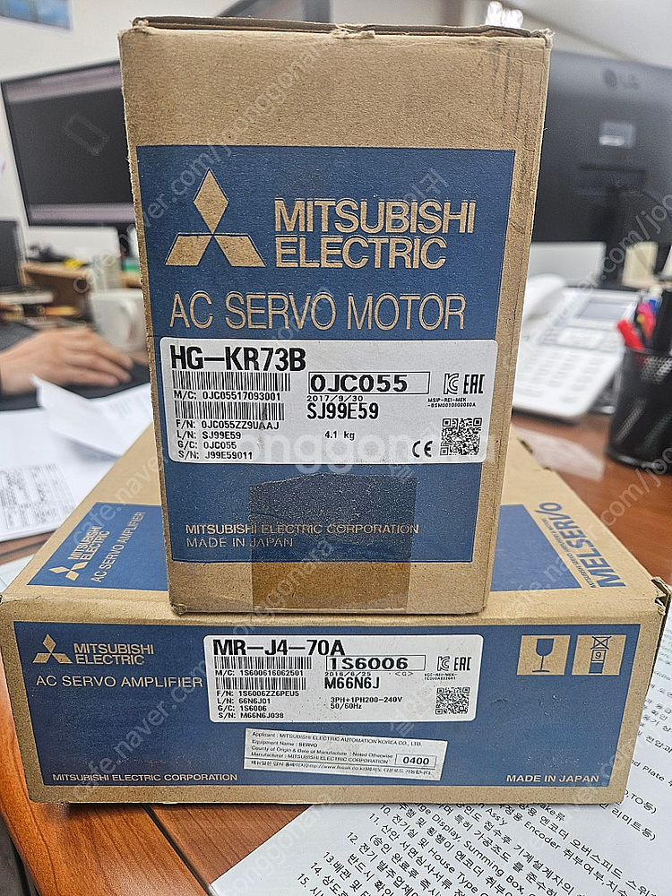 MITSUBISHI AC SERVO MOTOR & MR...--0