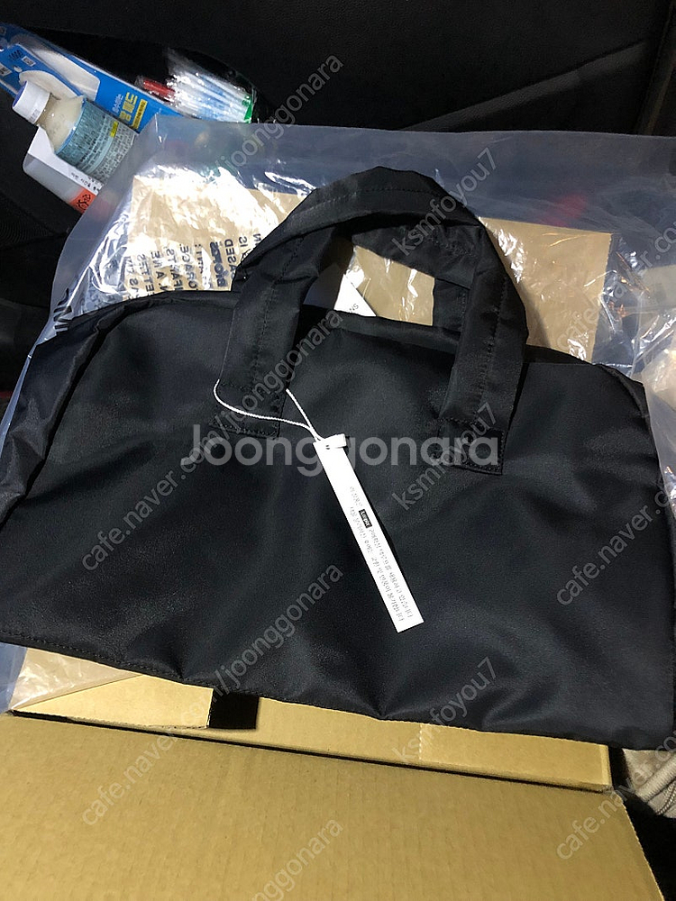 꼼데가르송 보스턴백(새상품)--1