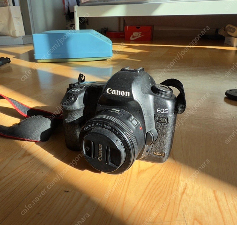 (액정파손)5d mark 2 , 50mm f1.8 일괄판매 캐논 EOS 5D Mark II 50mm 렌즈 이미지