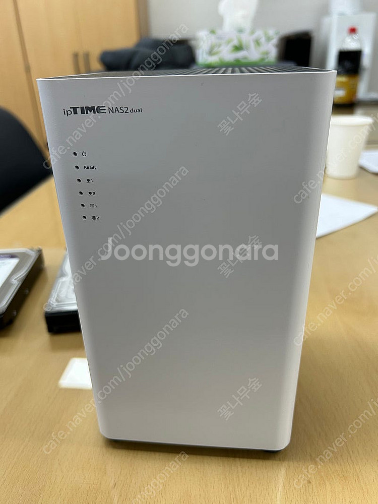 Iptime nas2 dual 2tb 신품--0