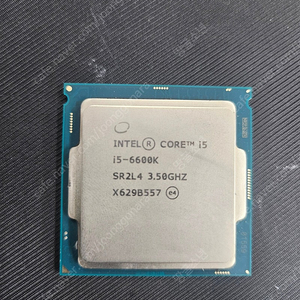 인텔 i5-6600K CPU팝니다