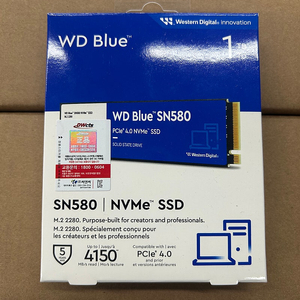 웨스턴디지털 WD BLUE SN580 NVMe 1TB 개봉