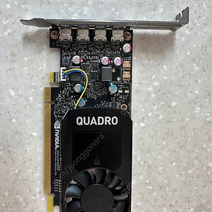 NVIDIA Quadro P620 D5 2G 그래픽카드