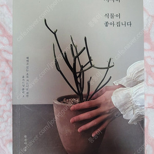 서서히 식물이 좋아집니다.