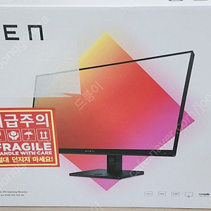 새제품급) HP OMEN 24 Gaming 24인치 FHD 게이밍 모니터 165Hz LG패널