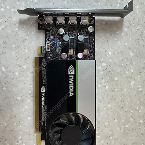 NVIDIA Quadro T600 D6 4G 그래픽카드