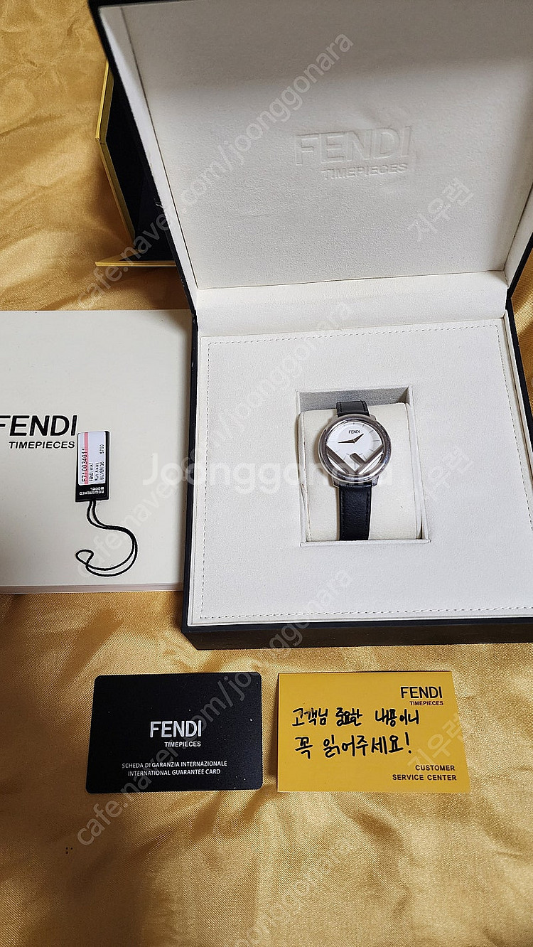 [펜디] F 710034011 런웨이 여성[정품]시계--1