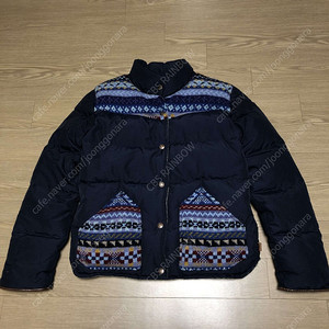 [35,000] (우먼스 M) 펜필드 PENFIELD X 제이미슨 스코틀랜드제 길맨 Gillman 페어아일 다운 자켓 네이비