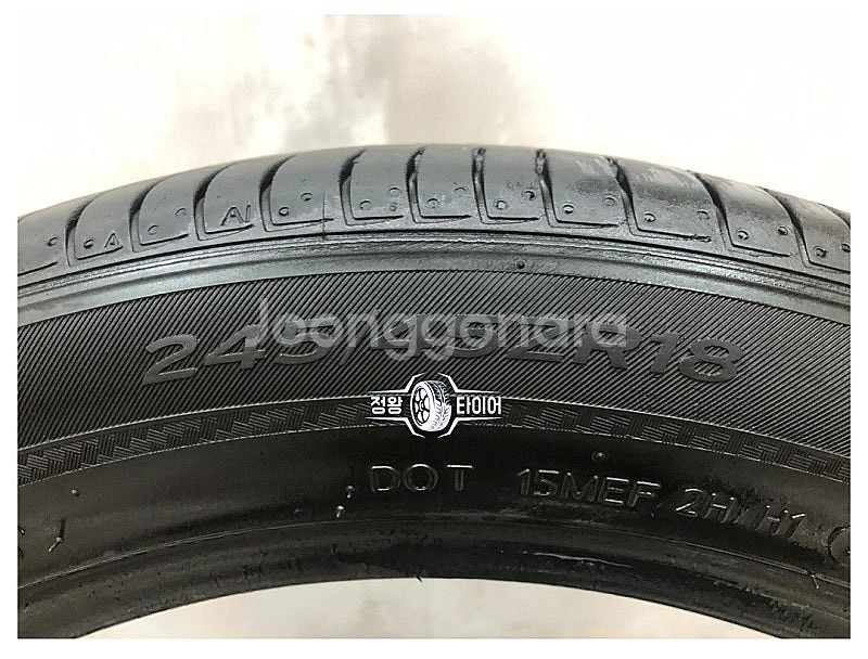 중고타이어 한국타이어 벤투스 S2AS 245/45R18...--4