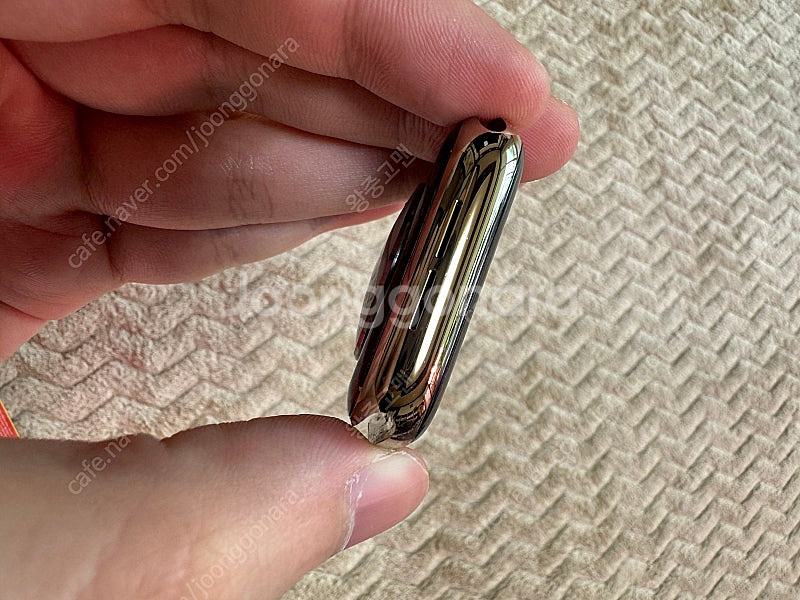 애플워치6 스테인리스 골드 44mm (밀레니즈루프) 판...--1
