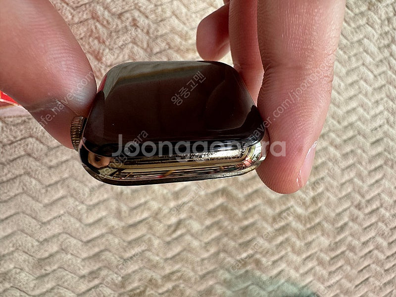 애플워치6 스테인리스 골드 44mm (밀레니즈루프) 판...--3