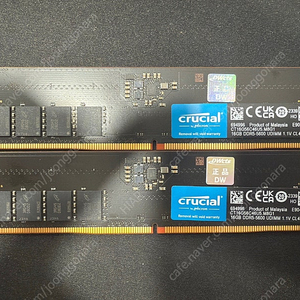 마이크론 Crucial DDR5-5600 CL46 (16GB) 여러장 팝니다.