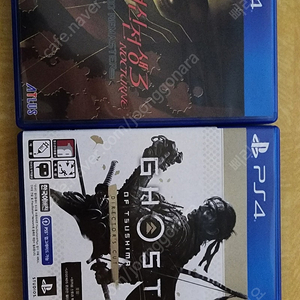 PS4 고스트오브스시마 디렉스컷과 진여신전생3 일괄