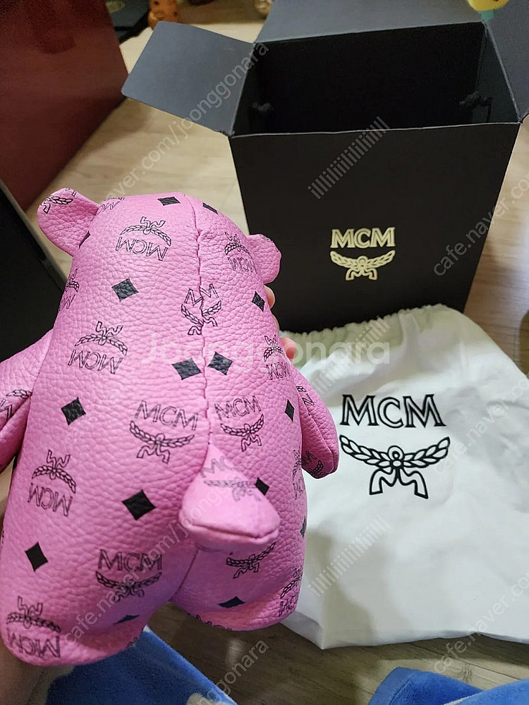 mcm 곰 베어 인형 엑소--1