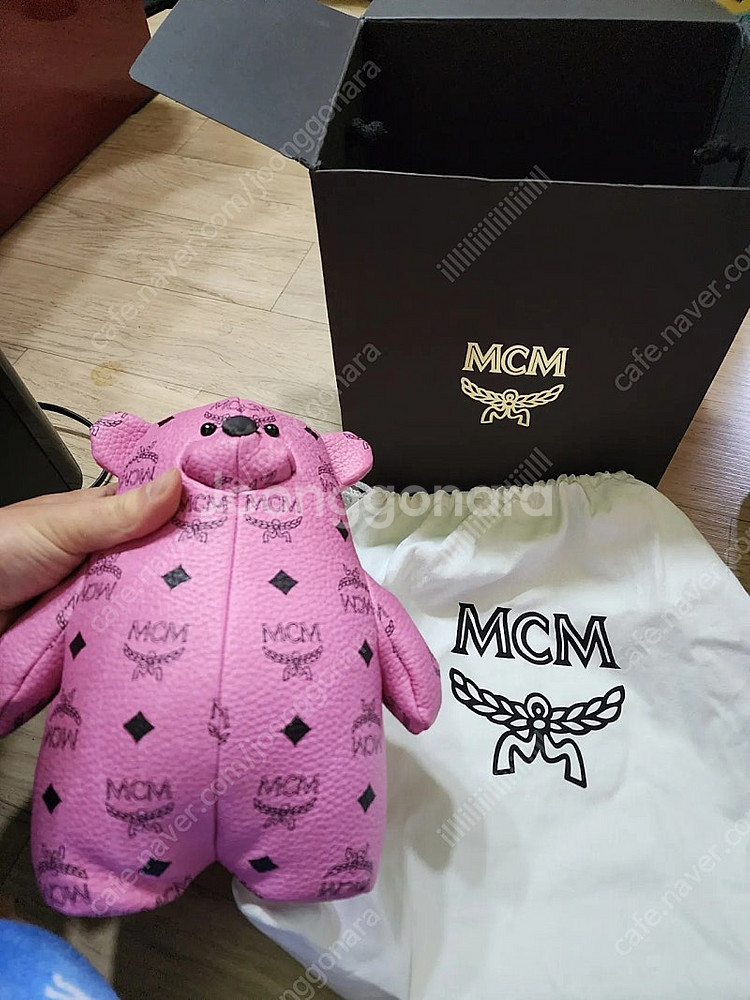 mcm 곰 베어 인형 엑소--3