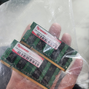 DDR2 2GB 2개 노트북 메모리 램