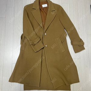 산드로 카멜색 코트 Sandro coat 44-55