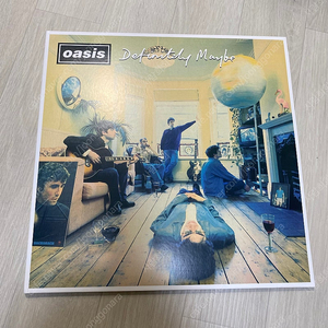 오아시스 Definitely Maybe 25주년 바이닐 컬러반 실버