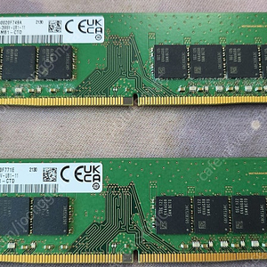 삼성정품 데스크탑 DDR4 2666 32GB 램 2개 싸게 팝니다