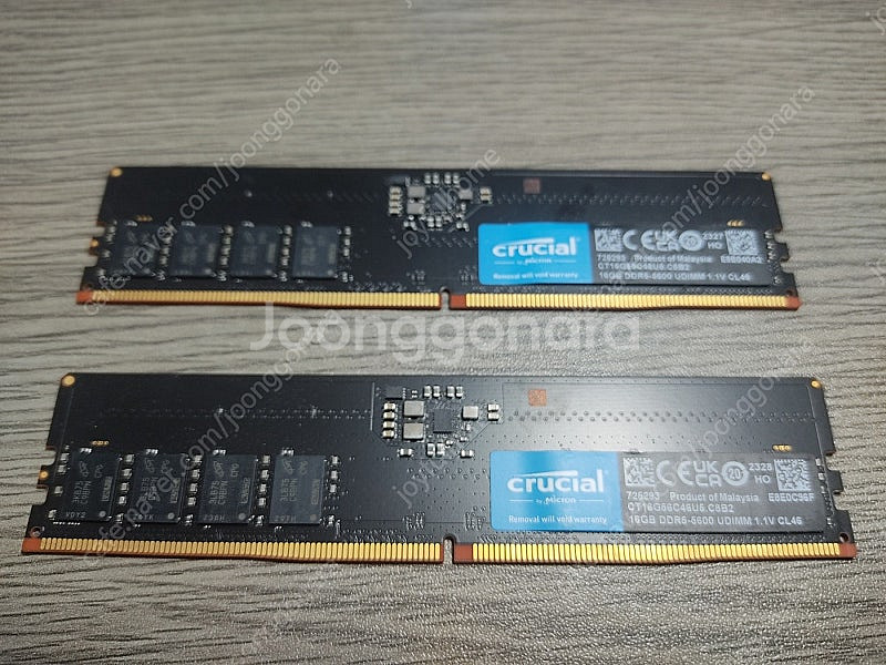 crucial DDR5 5600, 램 16Gx2--0