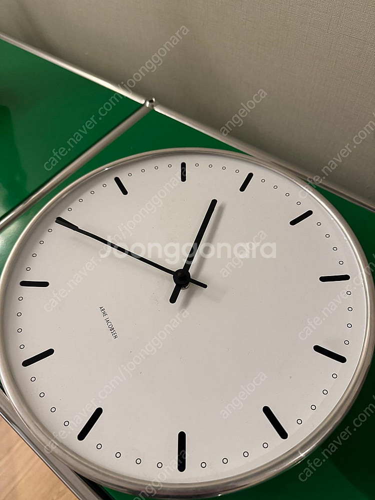 아르네 야콥센 씨티홀 시계 290 mm(전면유리깨짐)--1