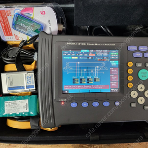 Hioki 히오키 Power Quality analyzer meter 3196 전력분석기 9661(500A 클램프) 4EA 판매합니다