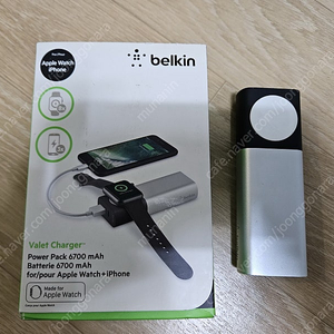 벨킨 BELKIN 보조배터리(외장) 파워팩 6799mAH (Apple Watch 충전 가능)