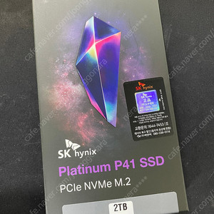 SK하이닉스 Platinum P41 M.2 NVMe 2TB 미개봉 국내 정품