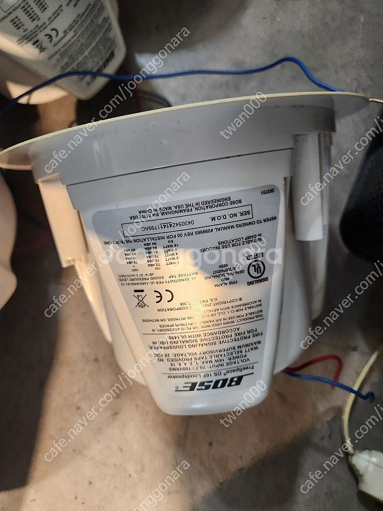 Bose ds 16f 스피커 4개일괄 30만원--1