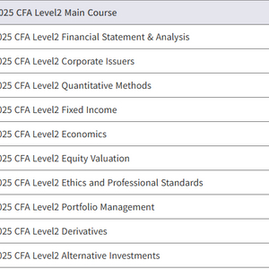 ㅇㅍㅅ CFA Level2 강의 공유(+슈웨이저PDF)