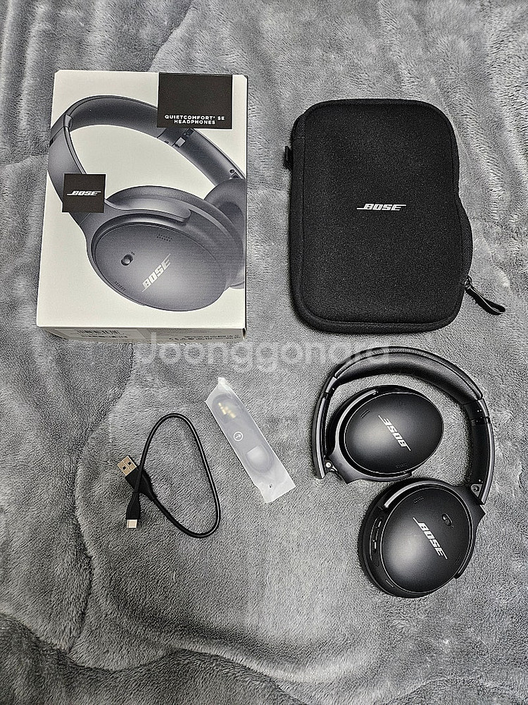 보스 BOSE 무선헤드폰 QC 45 SE 박풀 S급--0