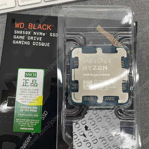 라이젠 9600x 국내 정품 sn850x 2테라