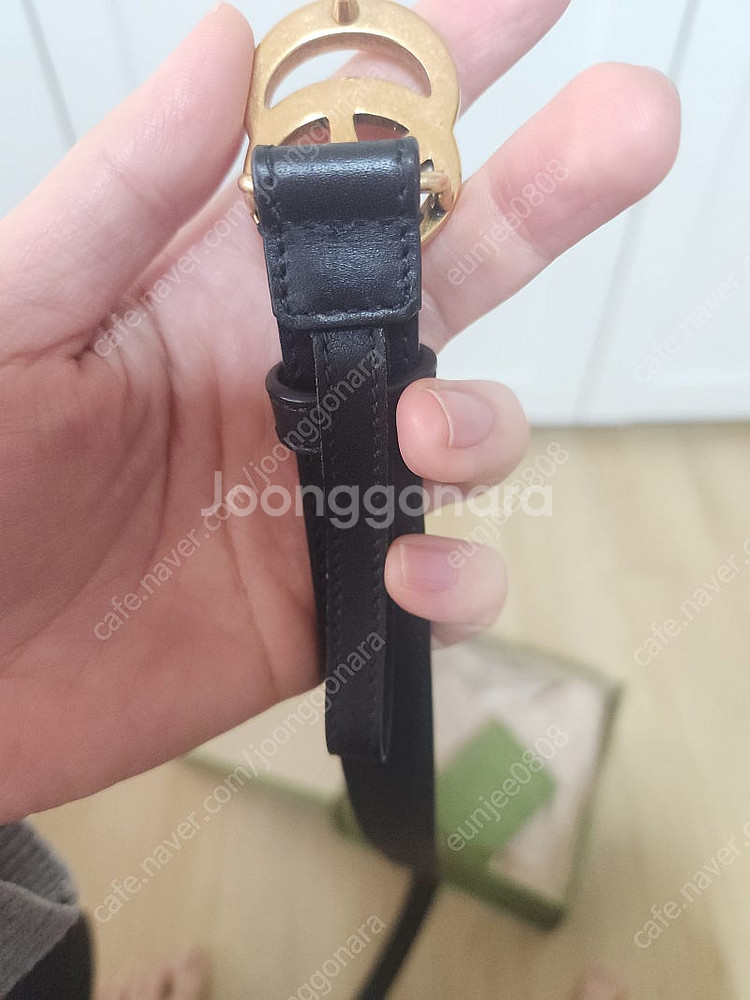 구찌 gg 마몬트 여성벨트 (새제품) 80cm--6