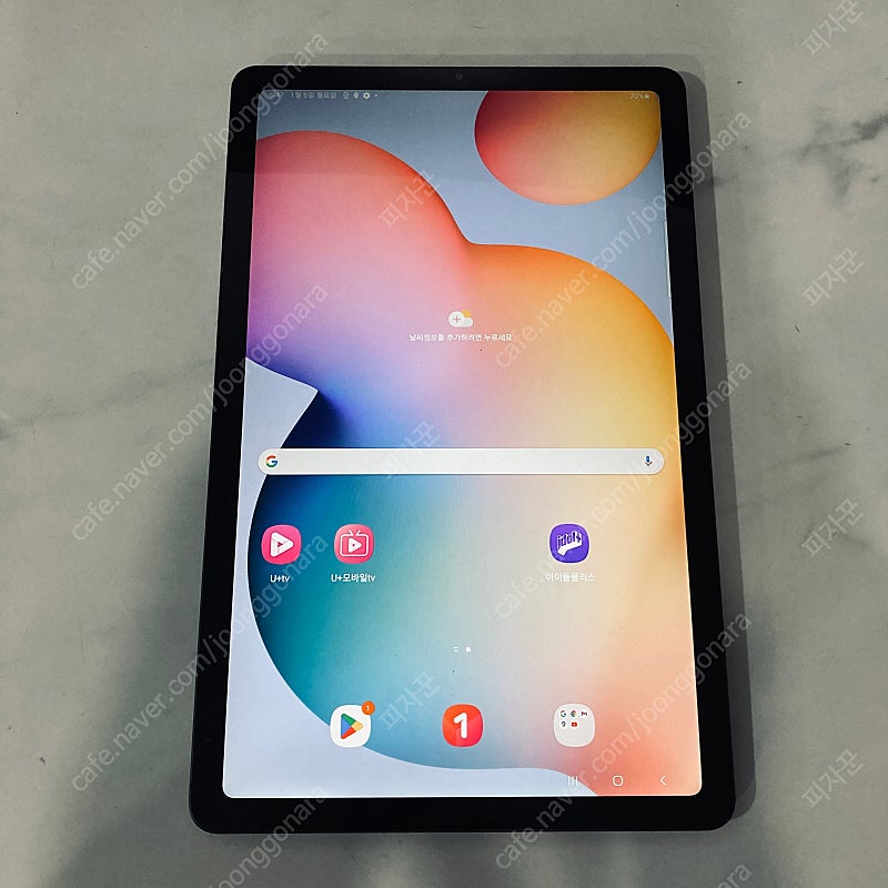 갤럭시 탭S6LITE 블랙 64기가 매우깨끗한기기 18...--0
