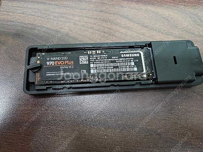 삼성 970 EVO Plus 1TB NVMe 팝니다--0