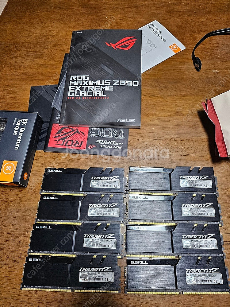 Gskill ddr4 3600 16G X4 총 64기가--0