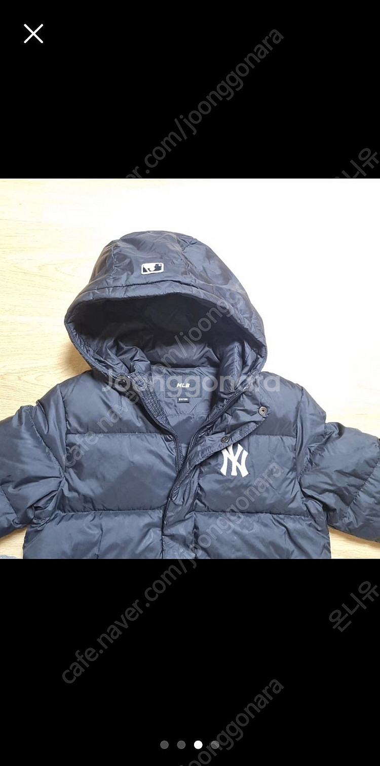 MLB 패딩 130 ₩40,000 신촌 현대백화점 구입--2