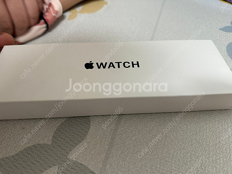 애플워치 SE 40mm 실버 GPS 3개월전구매 5번착...--0