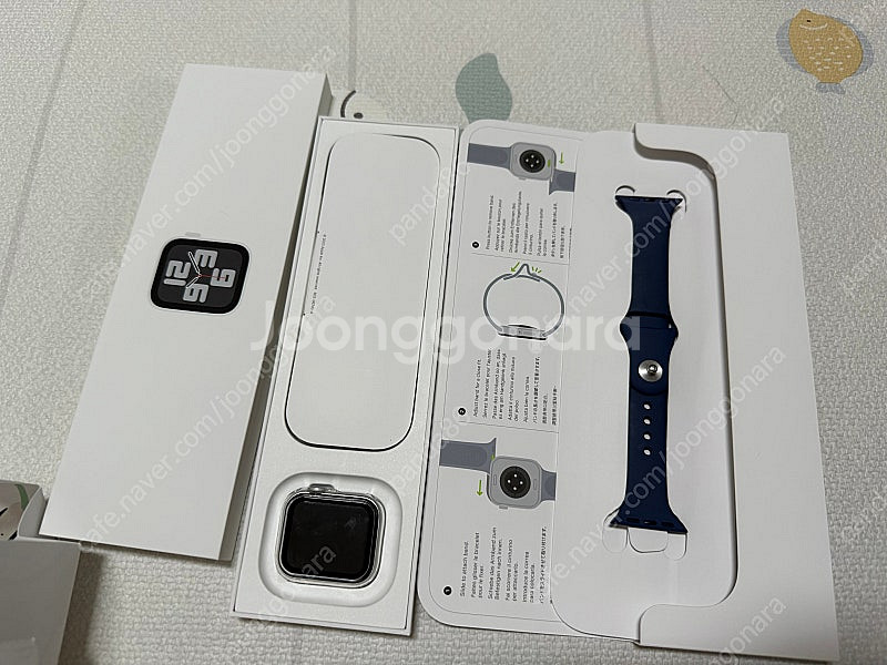 애플워치 SE 40mm 실버 GPS 3개월전구매 5번착...--1