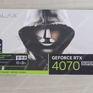 갤럭시 GALAX 지포스 RTX 4070 SUPER EX GAMER WHITE OC D6X 12GB [미개봉]