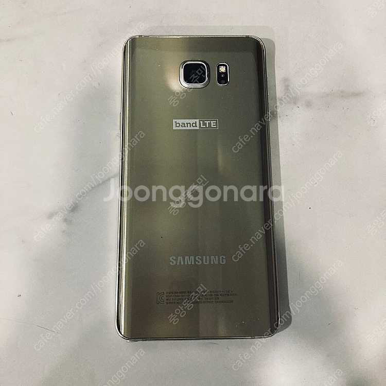 갤럭시 노트5 골드 32G 무잔상 깔끔한기기 3만5천원...--1