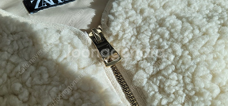 ZARA 자라 페이크퍼 베스트--1