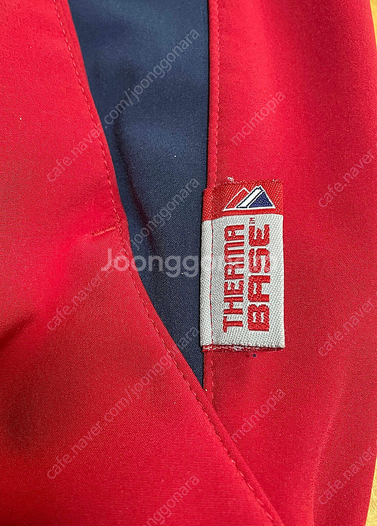 마제스틱 보스톤 레드 삭스 써마 베이스 재킷 L 사이즈...--9