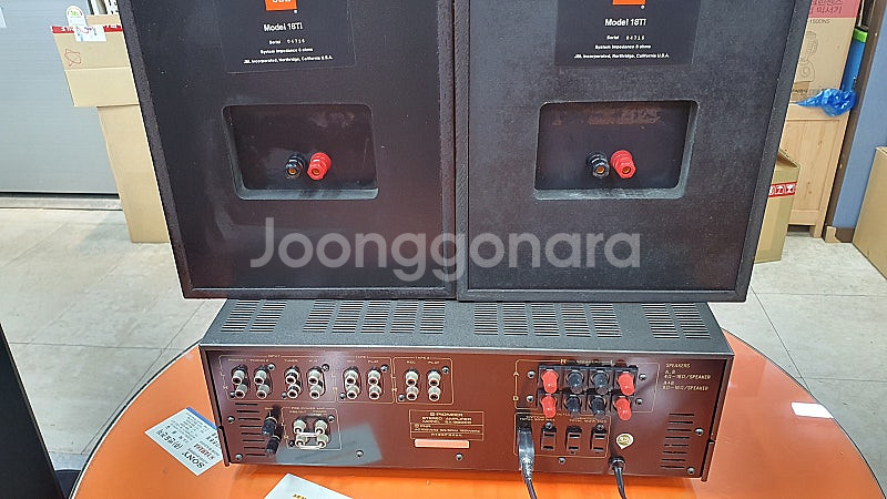 JBL 18Ti스피커+파이오니아SA-8800-2인티앰프...--5
