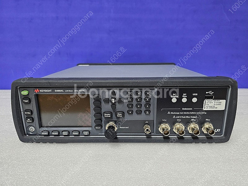 KEYSIGHT E4980AL 키사이트 LCR미터 판매--0