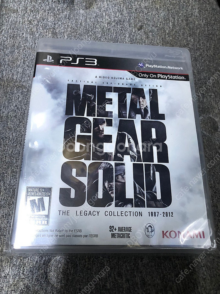 PS3메탈기어 솔리드 레거시 북미판 중고팝니다--0