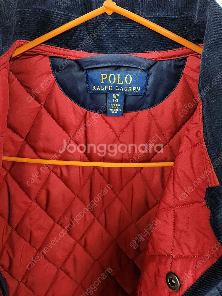 폴로보이즈퀼팅자켓8t--1