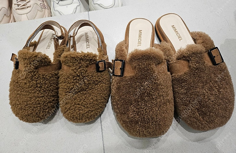 미미씨엘 털슬리퍼 엄마 자녀 커플--3