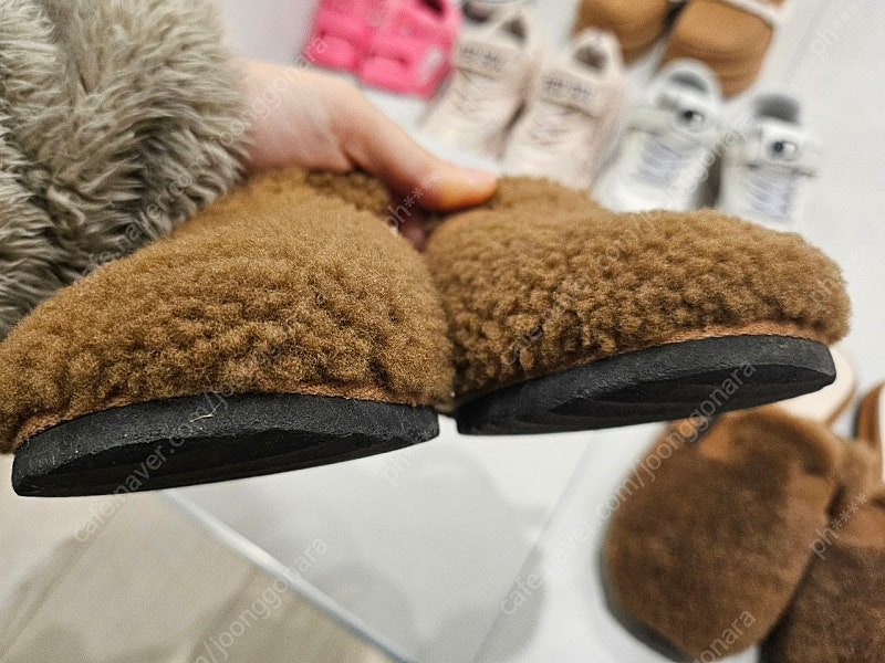 미미씨엘 털슬리퍼 엄마 자녀 커플--4