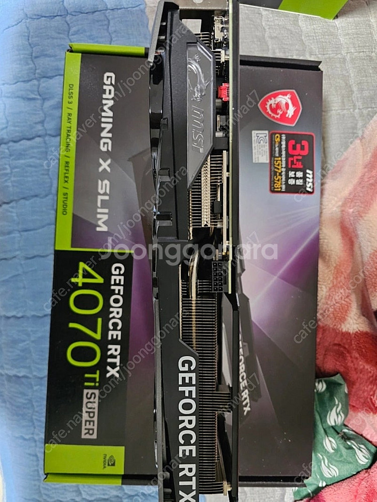 msi 슬림 4070ti super 팝니다.--0